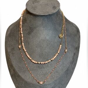 Dainty NAKAMOL Double-Strand Necklace
